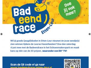 Badeendrace tijdens Leurse Havenfeesten