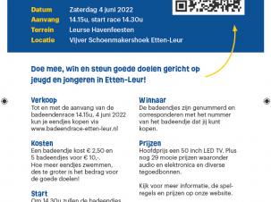 Badeendrace tijdens Leurse Havenfeesten